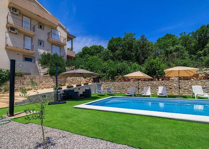 Hundefreundliches Nur 350 Meter Zum Mit Meerblick, Pool, Wifi Dramalj